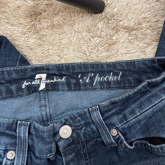 7 For All Mankind Bootcut Jeans - Size 26 | Y2K Revival Denim - Picture 4 of 7